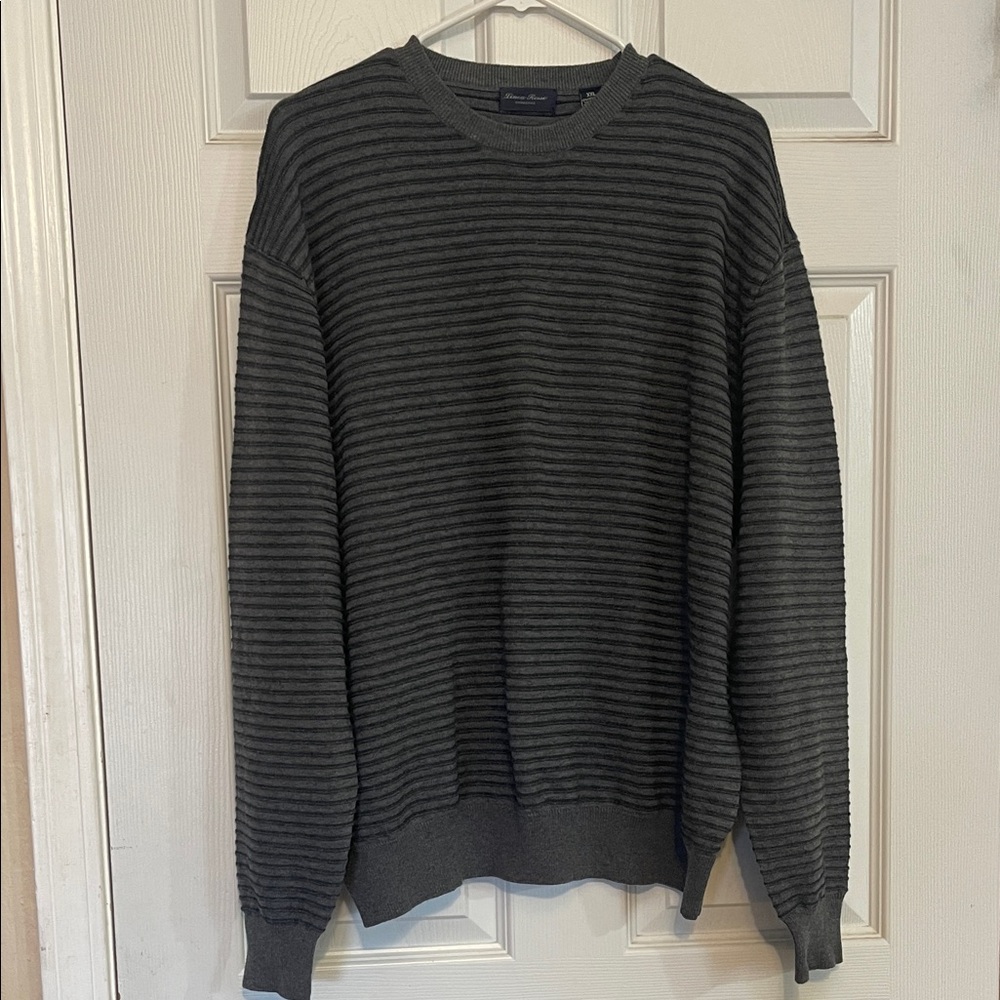 Línea Rosso Wool blend Crewneck Pullover Sweater